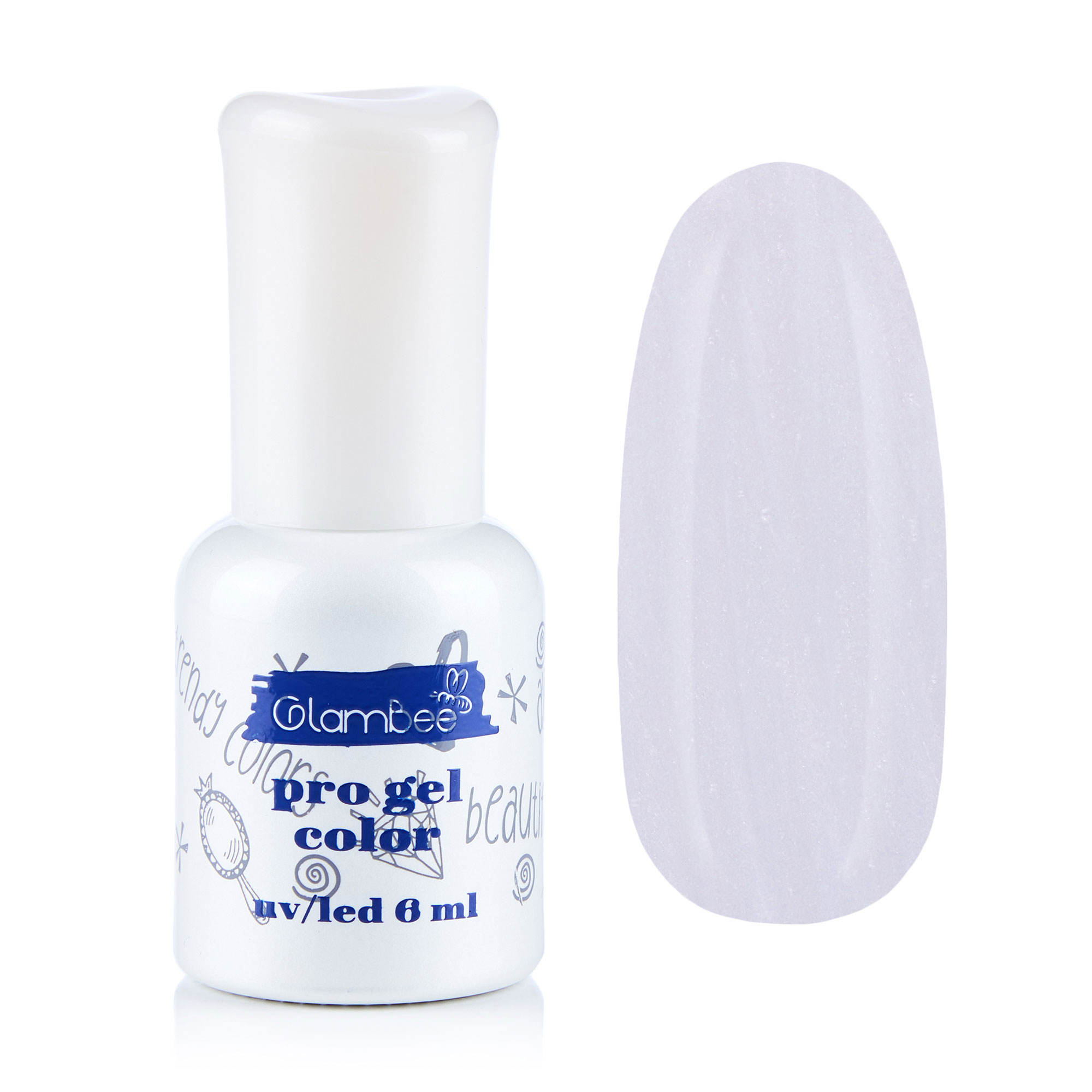 Гель-лак для нігтів GlamBee ProGel Pearl 51, 6 мл