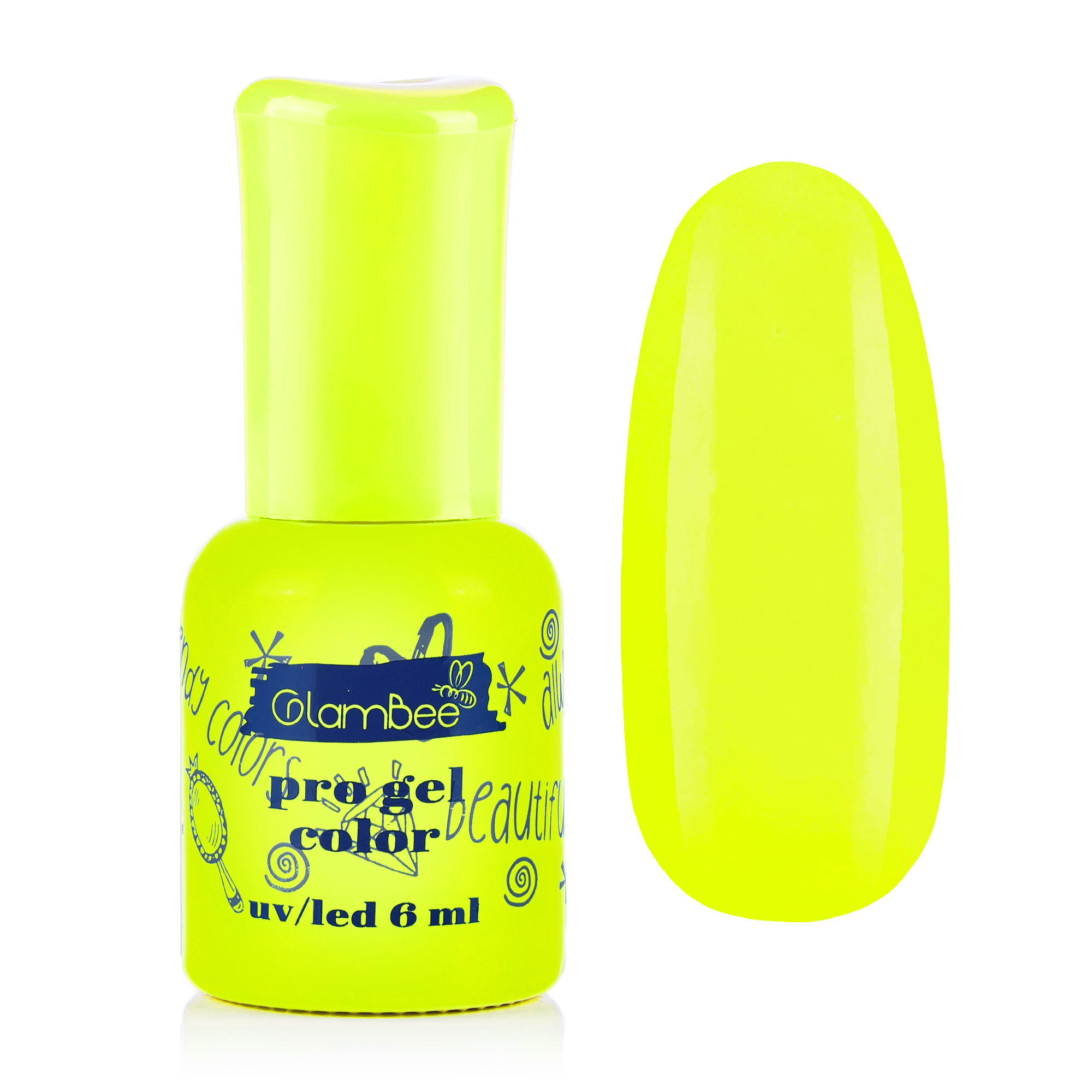 Гель-лак для нігтів GlamBee ProGel Summer 38, 6 мл